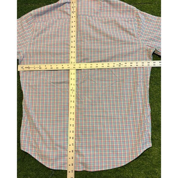 Peter Millar shirt mens large pink purple summer comfort long sleeve nylon 37 - Picture 12 of 13